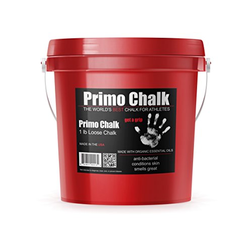 Primo Chalk Stop ruining Your Hands 1lb Bucket, The Way Climbing and Lifting Chalk Should be. Switch to Primo Gym Chalk and