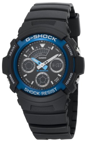 Casio Men's AW591-2A G-Shock Ana-Digi Chronograph Shock Resistant Sport Watch