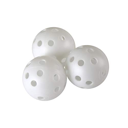 JP LANN White Perforated Practice Golf Balls Available in 12, 24, 60, 120 or 240 Count (Each Sold Seperately)