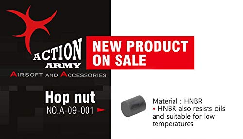 Action Army Airsoft Hop Up Nut (2pcs) Made in Taiwan