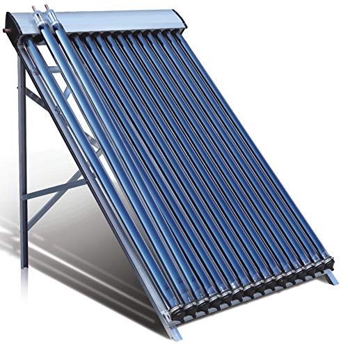 Duda Solar 25 Tube Water Heater Collector 37Â° Frame Evacuated Vacuum Tubes SRCC Certified Hot