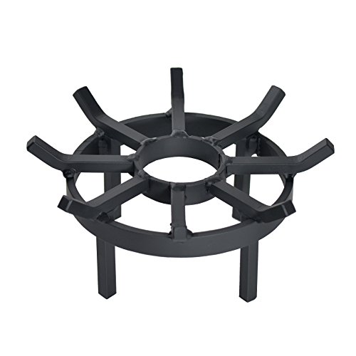 SteelFreak Wagon Wheel Firewood Grate for Fire Pit - Made in the USA (24 Inch)