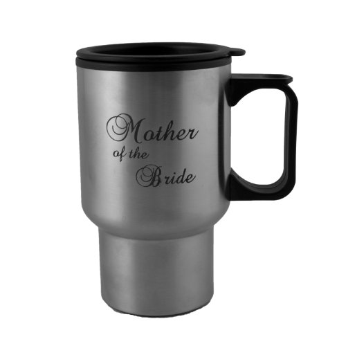Hip Flask Plus 16oz Mother of the Bride Stainless Steel Travel Mug W/handle L1