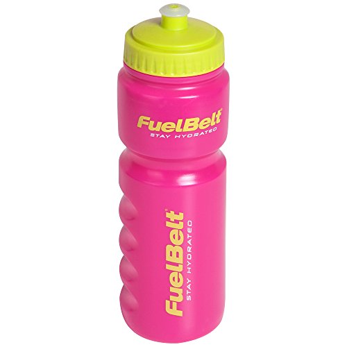 FuelBelt Endurance Bottle, Pink/Green, 24-Ounce