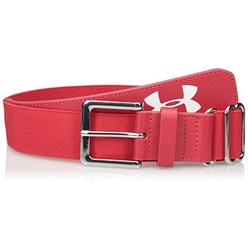 Under Armour Men's Baseball Belt , Red (600)/Red , One Size Fits All