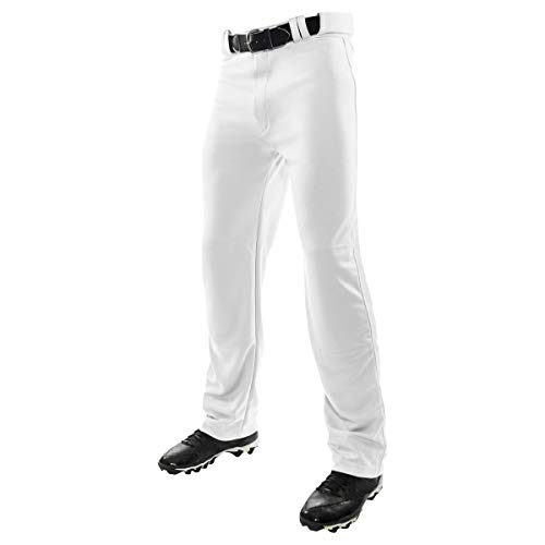 CHAMPRO MVP OB OpenBottom Loose-Fit Baseball Pant in Solid Color with Reinforced Double Knee