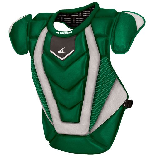 Champro Senior ProPlus League Chest Protector (Forest, 16.5-Inch length)