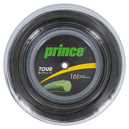 Prince Tour XP 16G 660 Feet Tennis String Reel Black