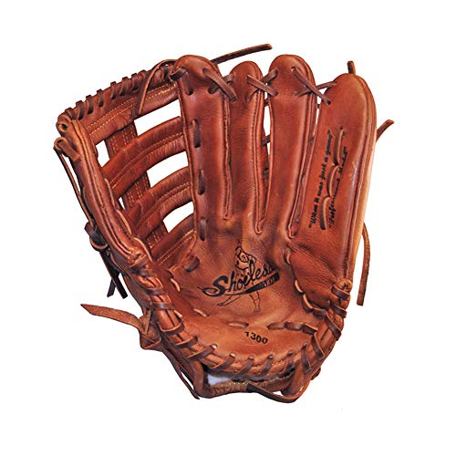 Shoeless Joe Gloves SHOELESS JOE Proffesional Series 13" Single Bar Pocket Baseball Glove, Right Hand Throw