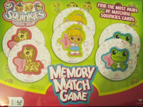 Blip Toys Squinkies Memory Match Game