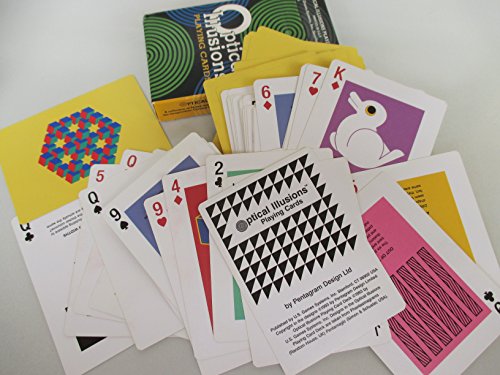 US Games Optical Illusions Card Game