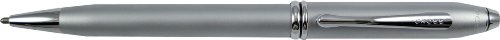 Cross Townsend Premium Value Satin Chrome and Chrome Ballpoint Pen, Chrome (AT0042G-14)