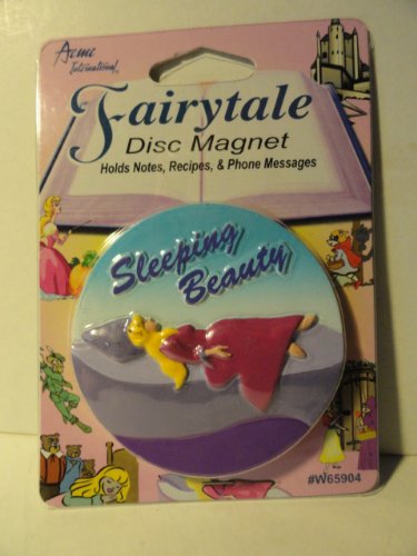 Acme International Fairytale Disc Magnet - Sleeping Beauty