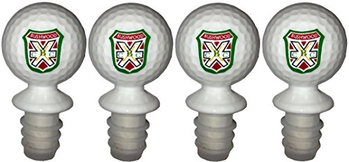 A&R Collectibles Caddyshack Inspired Bushwood Country Club BCC Golf Ball Wine Bottle Stopper Four-Pack (FOUR Golf Ball Wine Bottle Stoppers)