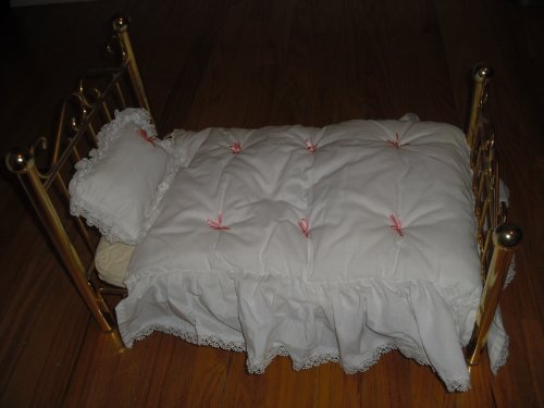 American Girl Samantha Brass Bed for 18 Dolls