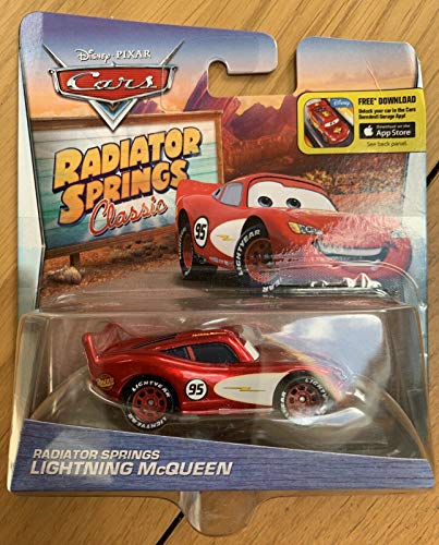 Mattel Disney/Pixar Cars Radiator Springs Classic "Lightning McQueen" 1/50 Scale Exclusive Vehicle