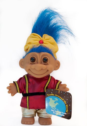 Russ Berrie My Lucky Troll from India