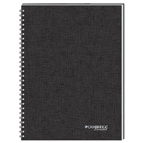 Mead Products - Mead - Cambridge Subject Wirebound Business Notebook, Lgl Rule, Ltr, WE, 80-Sheets - Sold As 1 Each -