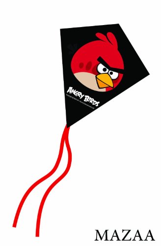 Brainstorm Products Angry Birds Red Bird Mini Poly Diamond Kite 7.5 by Brainstorm