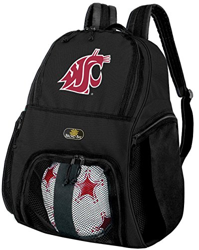 Broad Bay Washington State University Soccer Backpack or Washington State Volleyball Bag
