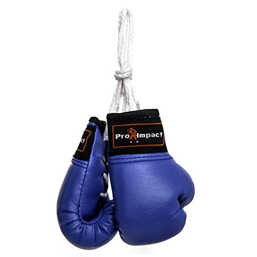 Pro Impact Mini Boxing Gloves - Miniature Punching Gloves - Hanging Decoration or Souvenir Display - for Home & Car Use - 1