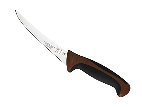 Mercer Culinary Millennia 6-Inch Curved Boning Knife, Brown