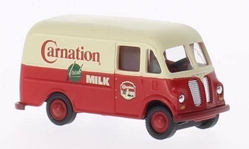 International Harvester Metro Van, Carnation Milk, Model Car, Ready-made, Classic Metal Works 1:87