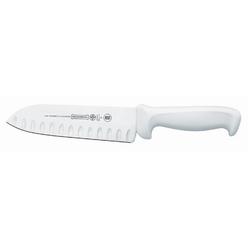 Mundial W5604-7GE 7-Inch Hollow Granton Edge Santoku Knife with White Handle