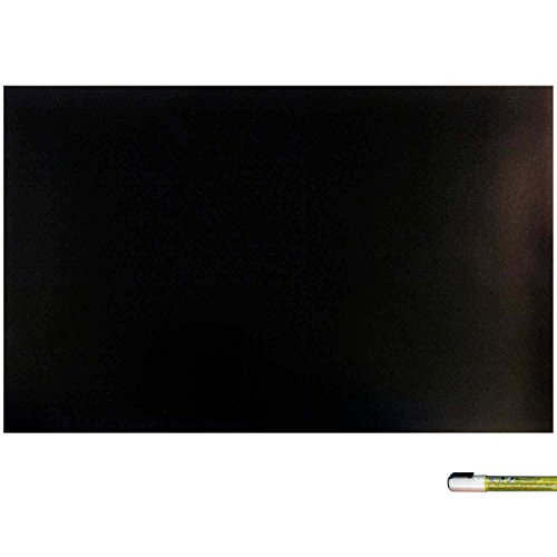 Cohas Magnetic Backed Board Includes Liquid Chalk Marker, 16 by 24 Inches, Blackboard with White Marker