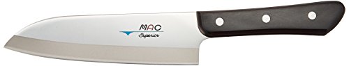 Mac Knife Superior Santoku Knife, 6-1/2-Inch, Silver