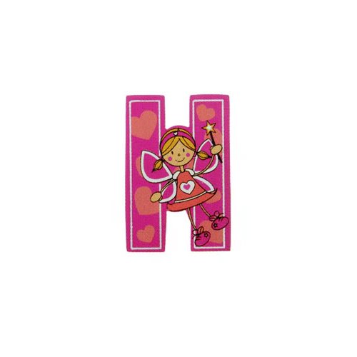 The Toy Workshop Self Adhesive Wooden Fairy Letter H by The Toy Workshop