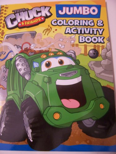 Tonka Truck Tonka Chuck & Friends Jumbo Coloring & Activity Book ~ Rowdy Cover