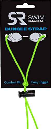 Swim Research Adjustable Bungee Cord Replacement Kit for Swim Goggles | Replacement Swimming Goggle Strap | 12 Color Choices,