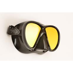 SeaDive Eye Max RayBlocker-HD w/Anti-Fog Scuba/Spearfishing Dive Mask (SDM977BKSFF)