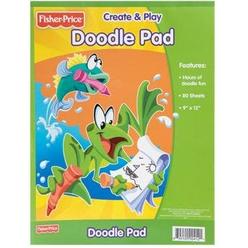 Fisher-Price Create & Play Doodle Pad, 80-Sheets