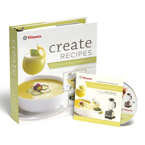 VitaMix Vita-Mix "Create" Recipe Book with Chef Steve Schimoler Instructional DVD