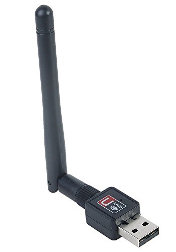 BBQbuy Mini 150m USB Wifi Wireless Network Card 802.11 N/g/b LAN Adapter with Antenna