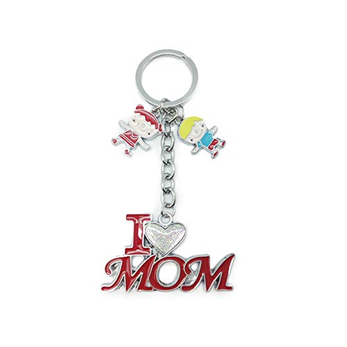 Essence of Europe Gifts E.H.G Mom Gift Key Chain: I Love Mom