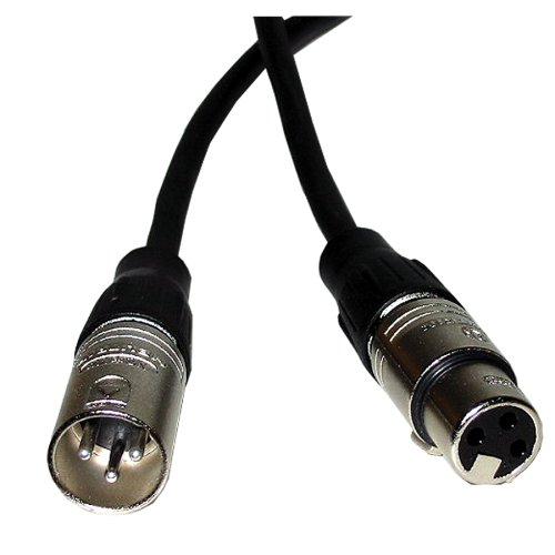 CBI Cables CBI MLN Performer Series LowZ XLR Male to XLR Female Microphone Cable, 10 Feet