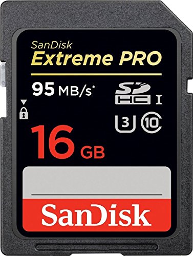 SanDisk Extreme PRO 64GB up to 95MB/s UHS-I/U3 SDXC Flash Memory Card - SDSDXPA-064G-X46