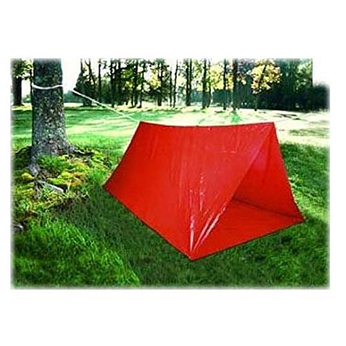 ASR Outdoor Outdoor Essential Survival Red Pop Tent Canopy for Hiking Camping Emergency
