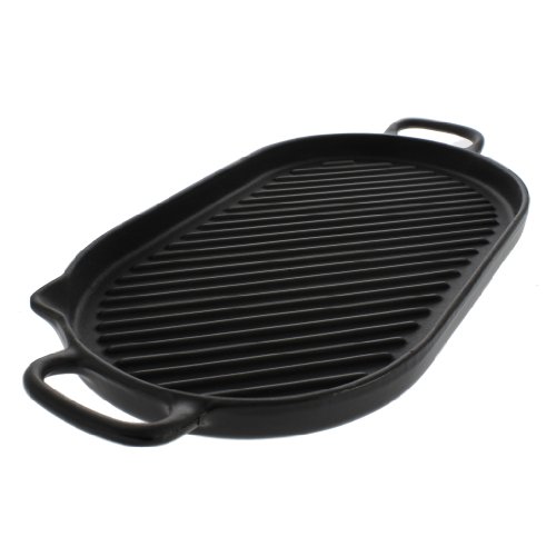 Chasseur 18-inch Oval French Cast Iron Grill