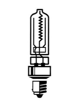 B&P Lamp Supply, Inc B&P Lamp Jd Type, Mini Can Halogen Lamp, 250W