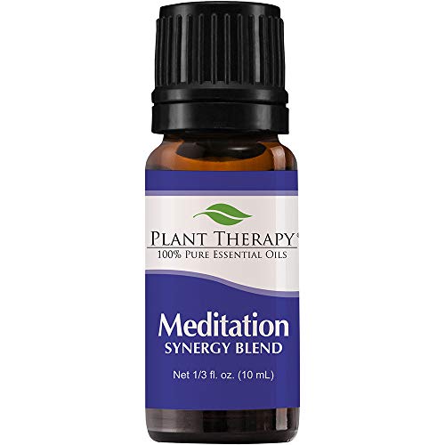 Plant Therapy Meditation Synergy Essential Oil Blend 10 mL (1/3 oz) 100% Pure, Undiluted, Therapeutic Grade