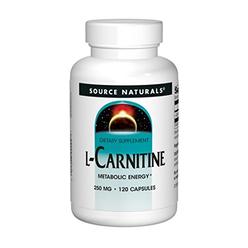 Source Naturals L-Carnitine 250mg - 120 Capsules