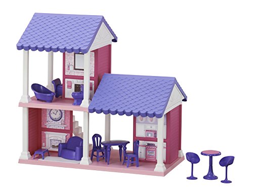 American Plastic Toys Fashion Doll Cozy Cottage, Purple (90730)