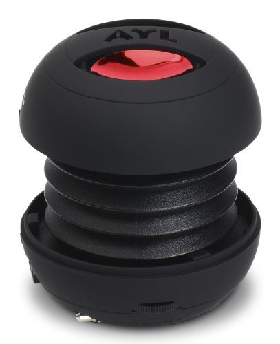 AYL Mini Speaker System, Portable Plug in Speaker with 3.5mm Aux Audio Input, External Speaker for Laptop Computer, MP3