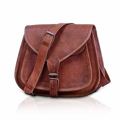 Komal's Passion Leather KPL Leather Purse Women Shoulder Bag Crossbody Satchel Ladies Tote Travel Purse (12 Inch)