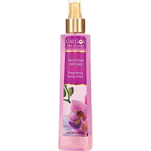 Calgon Tahitian Orchid Fragrance Body Mist 8 oz (Pack of 3)