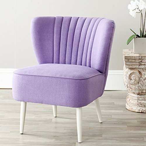 Safavieh Mercer Collection Waverly Mid-Century Purple Accent Chair